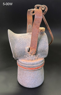 Rare Antique Justrite Little Giant Old Mining Miners Lamp From Bisbee Arizona