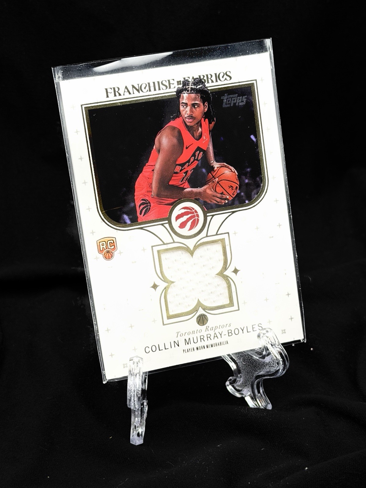 2025-26 Topps - Franchise Fabrics Collin Murray-Boyles #FF-CB (MEM, RC)