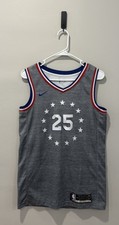 Nike Swingman Ben Simmons Philadelphia 76ers Sixers Jersey Men s 40 / Small
