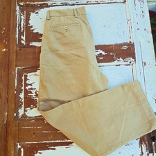 Nautica Clipper Relax Fit Khaki Chino Pants 34x30   Classic Casual Style