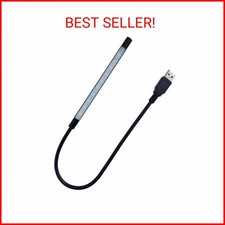 DZYDZR Keyboard Light Laptop Lamp USB LED 5V 1W 10 LED Long Gooseneck Touch Dimm