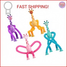 XONTEUS Easter Basket Stuffers for Toddler Kids ,Pop Tubes Giraffe Travel Toys 4