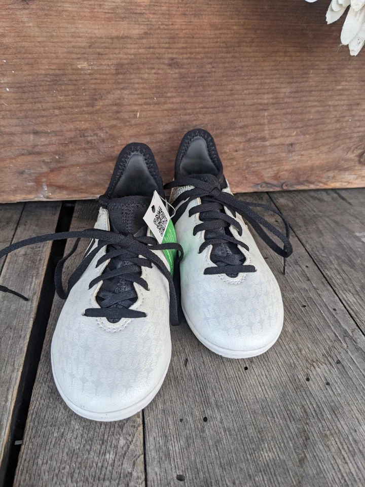 Adidas X 16.3 TF Jr Turf White/Gold Soccer Shoes AQ4353 (Youth Size 11K) - Image 2 of 4