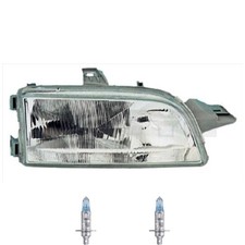 Scheinwerfer Frontscheinwerfer rechts inkl. Premium Lampen für Fiat Punto 176