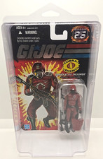 GI Joe 25th Anniversary Crimson Guard 3.75 Cobra Elite Trooper 2007 Hasbro Foil