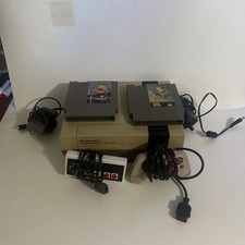 Nintendo Entertainment System NES Console NES-001 Bundle Tested And Works