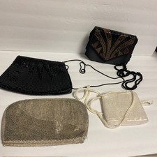 Lot of Vintage beaded handbag purses 1900's