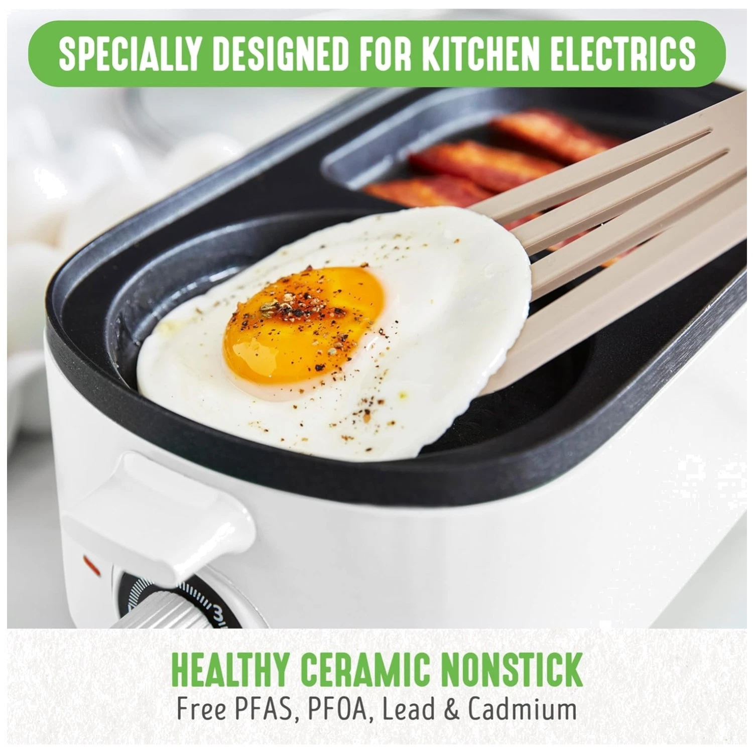 Healthy Ceramic Nonstick Breakfast Maker Station