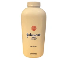 Johnson's Baby Powder Original Talc Formula, 22 Oz, Used Open