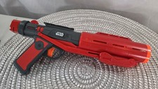 2016 Nerf Star Wars Rogue One Death Trooper Blaster Red Dart Gun Works Light Up