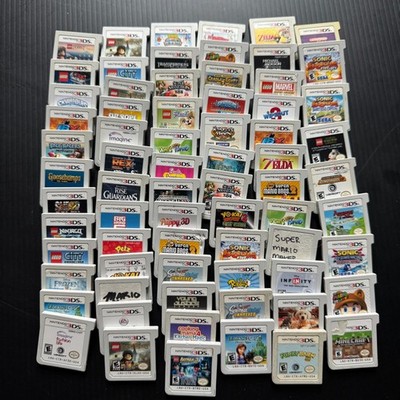 Nintendo 3DS Games Lot - Various Titles BUILD YOUR LOT Pick Choose