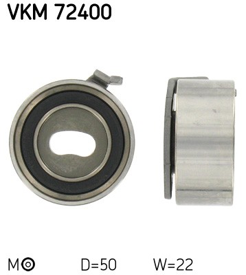 SKF SWEDEN VKM 72400 Tensioner Pulley, timing belt for NISSAN
