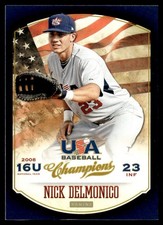 2013 Panini USA Champions Nick Delmonico USA #44