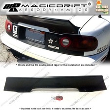 For Na Mazda Miata Urethane Rear Boot Trunk Tailgate Spoiler Ducktail Rb Style For Na Mazda Miata Urethane Rear Boot Trunk Tailgate Spoiler Ducktail Rb Style