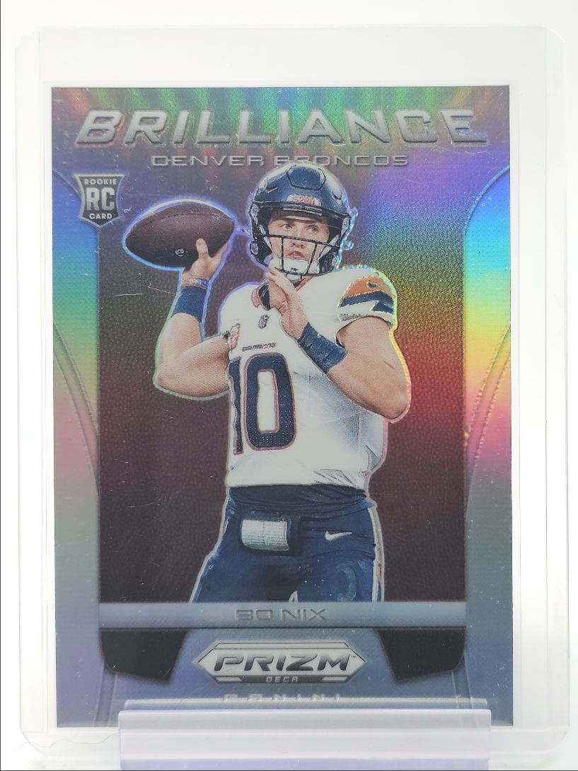 BO NIX 2024 PANINI PRIZM DECA BRILLIANCE ROOKIE SILVER BRONCOS RC Q5855