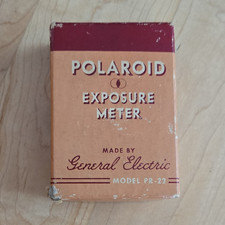 Polaroid PR-22 GE PR Series Analog Exposure Meter Hot Shoe Mount for Camera