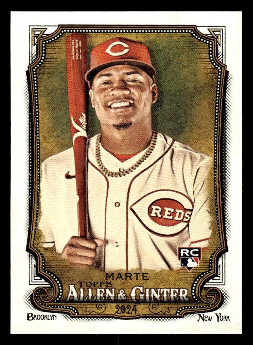 2024 Topps Allen & Ginter #71 Noelvi Marte Rookie Card Cincinnati Reds