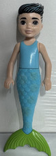 Mattel Barbie Mermaid Power Chelsea Merman Doll HCC79 2021 Figure Blue Tail