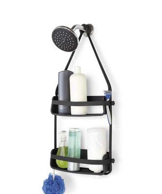 Umbra Flex Duschcaddy mit patentierter Gel-Lock Technologie Saugnapf, schwarz