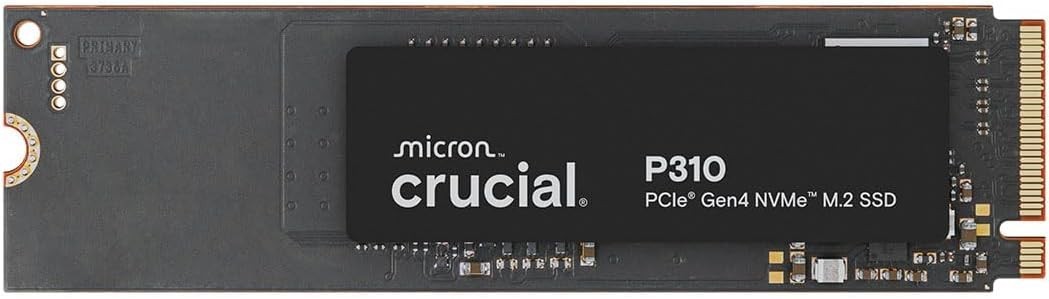 Crucial P310 4TB SSD PCIe Gen4 NVMe M.2 2280 Solid State Drive Crucial P310 4TB SSD PCIe Gen4 NVMe M.2 2280 Solid State Drive