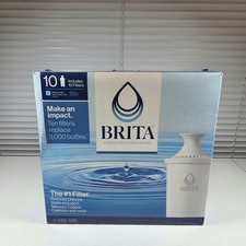 BRITA WATER FILTERS FOR PITCHER STANDARD REPLACEMENT 10 PACK NEW