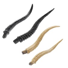4 K&uuml;nstliche Antilopenh&ouml;rner, Kost&uuml;mzubeh&ouml;r F&uuml;r DIY-Haar-Stirnband-Reifen