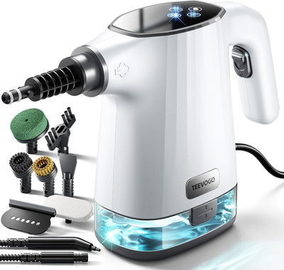 Handheld Steam Cleaner, 3S Fast Heat Pressurized Steam Cleaner, Upgrade 450Ml Re