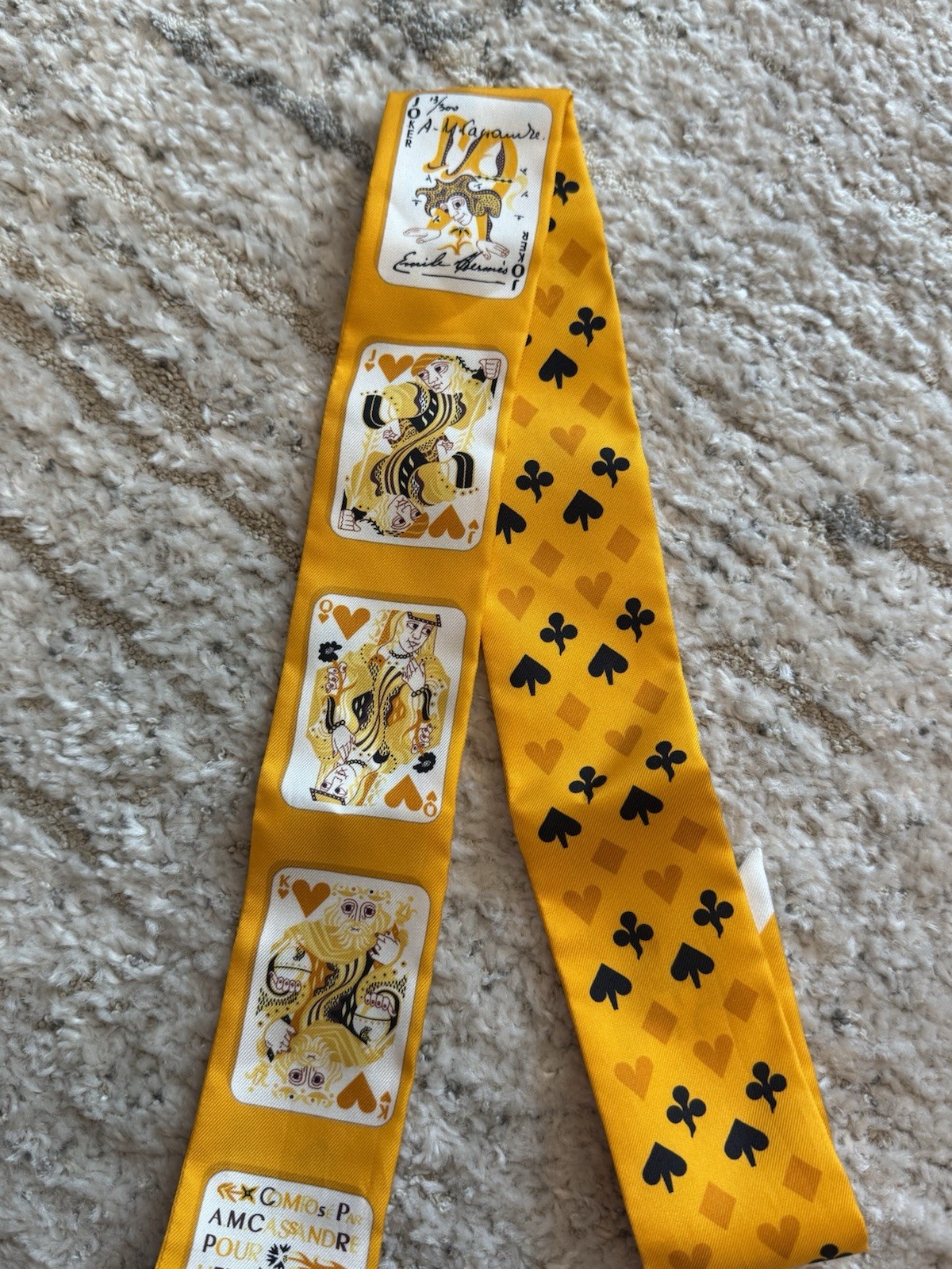 Hermès Twilly 100% Silk Scarf