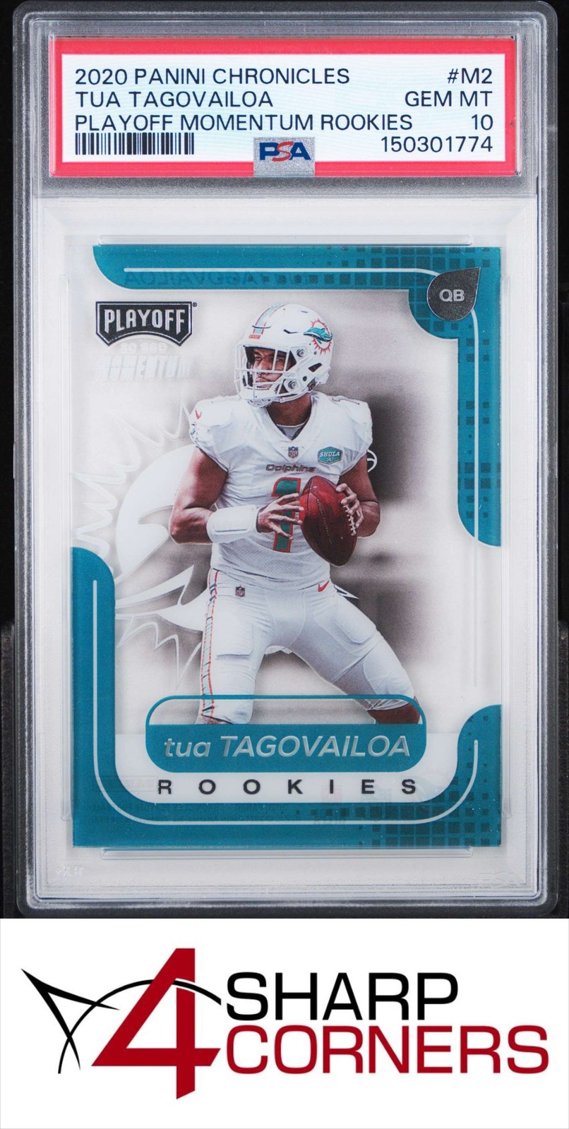 Tua Tagovailoa Panini Chronicles Playoff Momentum Rookies #M2 Base