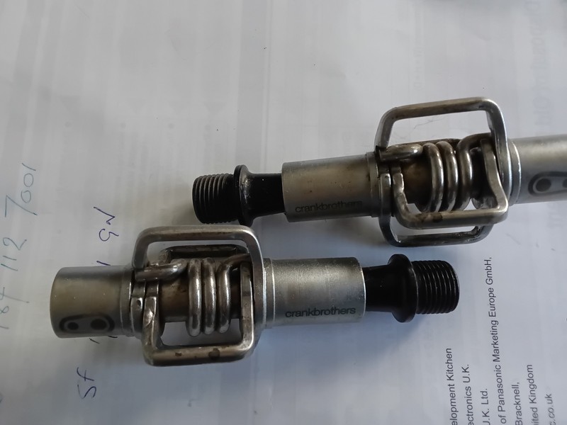 CrankBrothers EggBeater Pedals.