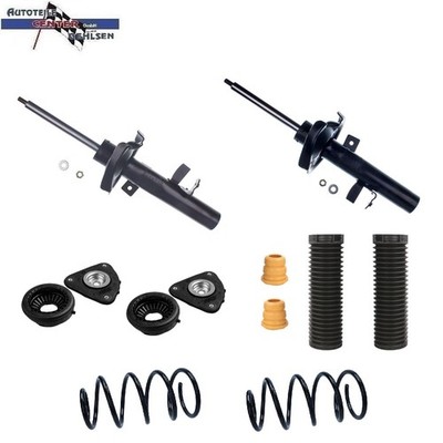 2x STOSSDÄMPFER + SCHUTZKAPPEN + DOMLAGER + FEDERN VORNE FÜR FORD C-MAX / FOCUS