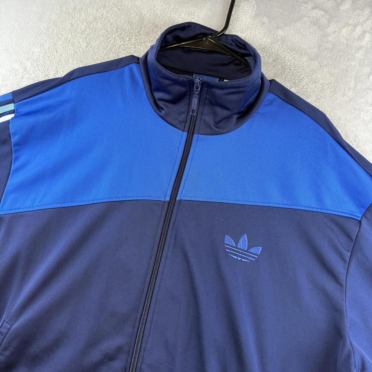 adidas Track Jacket Blue Men's Activewear for Sale | Shop Men's