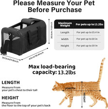 Wait... I Need This Pet Travel Carrier for Cats, Small Dogs, Kittens or Puppies