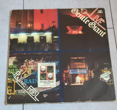 Gentle Giant  Playing The Fool  2x Vinyl LP Schallplatte GER 1977 Gatefold VG/VG