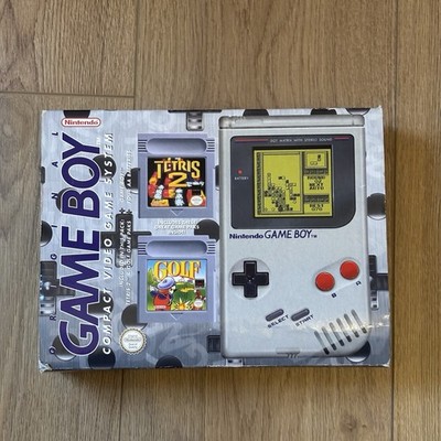 Nintendo Gameboy Tetris 2 & Golf Konvolut Hülle Variante - Guter Zustand
