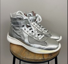 PRADA 4T3461 America s Cup Bike High Top Snea...