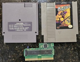 8 Eyes Dragon Warrior Rygar Kid Nikki Faxanadu Hydlide Astyanax Nes 7 Games Lot