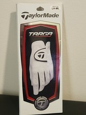 TaylorMade TARGA White CABRETTA LEATHER Golf Glove-LH-ML Left Hand Medium Large