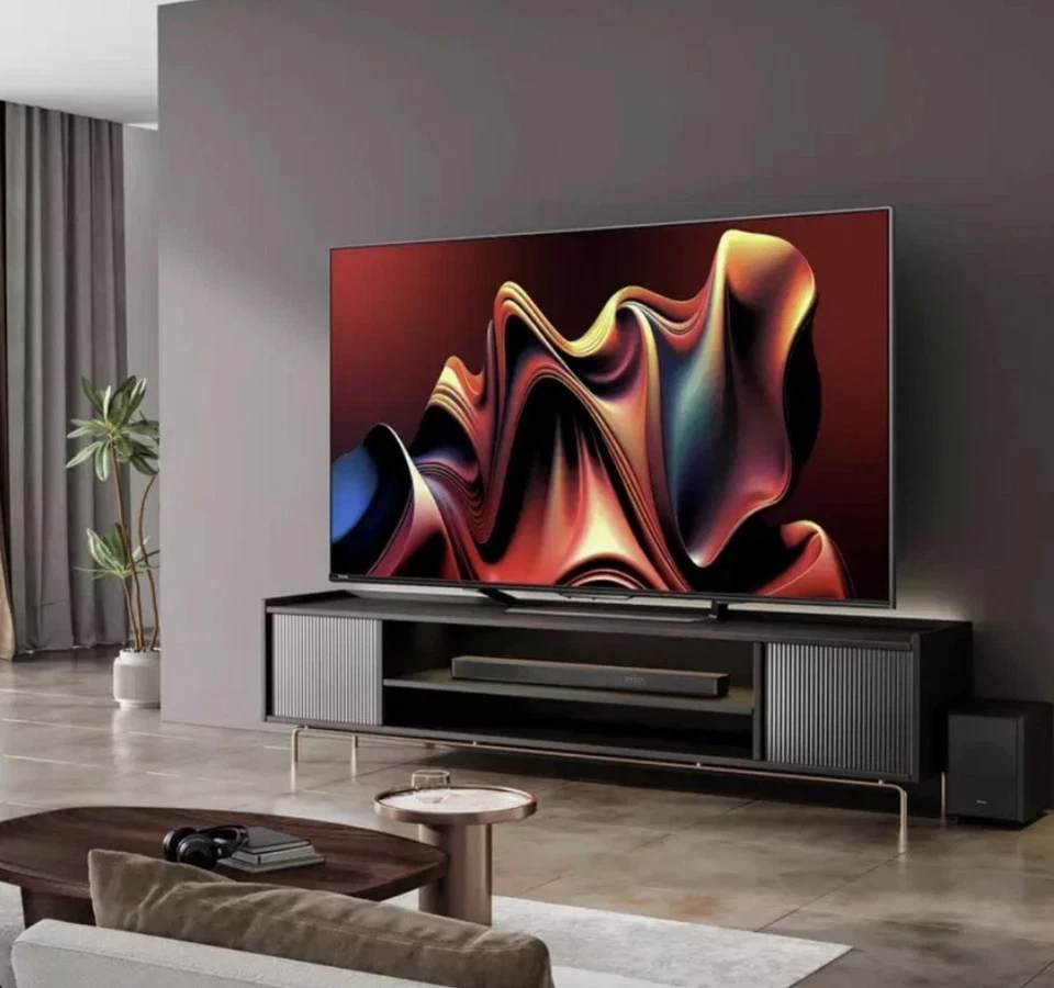 Hisense Smart TV 4K 55U7NQTUK 55" Ultra HD HDR Mini LED Freely TV 2024 BRAND NEW - Image 2 of 4