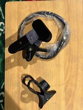 Flexible Gooseneck Bed Desk Phone Holder Strong Clip Mount, 360 Rotating