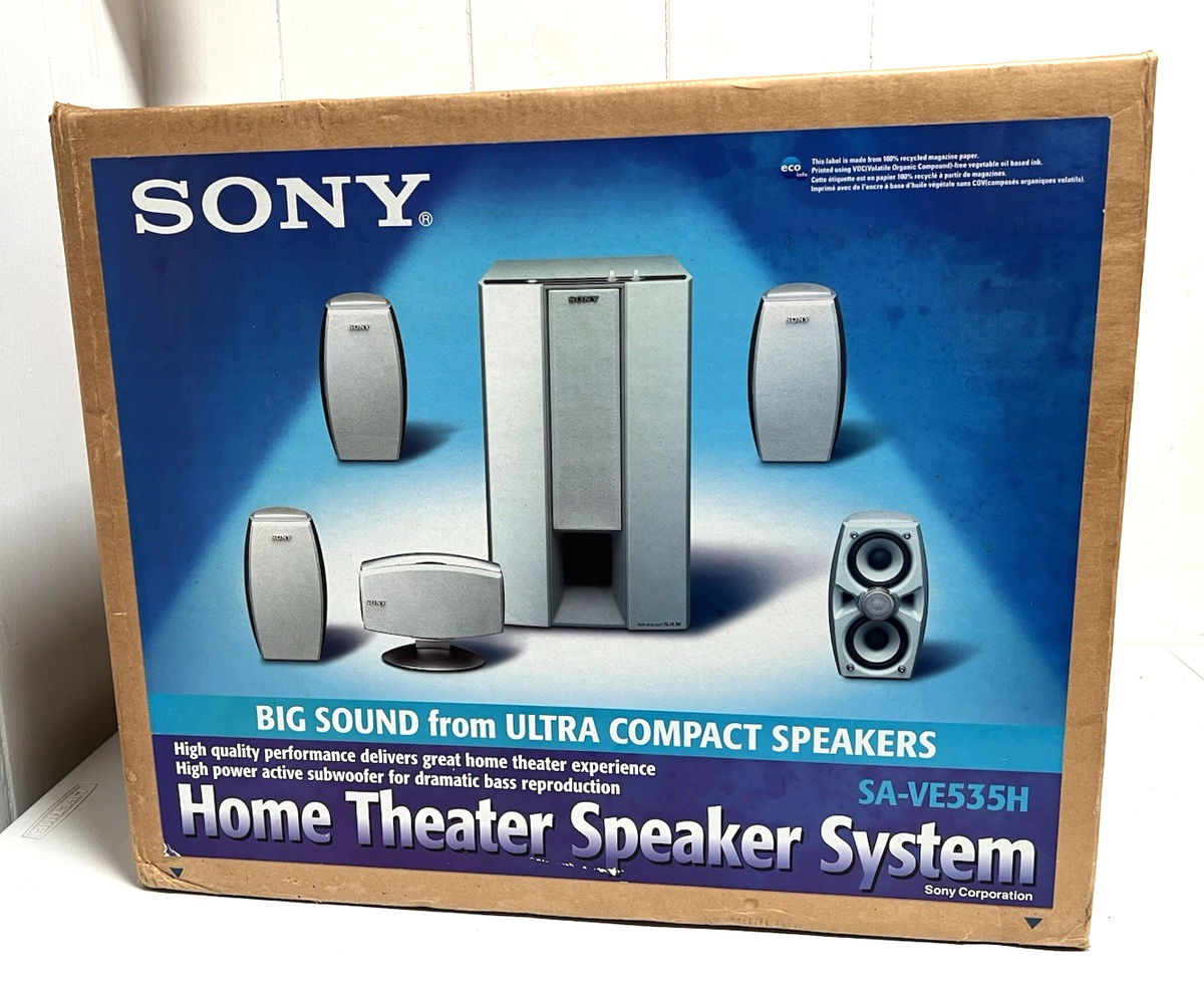 (中古美品‼️)ソニー‼️ホームスピーカーシステム Sony Home Theater Speaker System SA-VE535H New Open Box | eBay