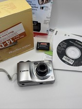 Canon PowerShot A1200 12.1MP Digital Camera - Silver for sale