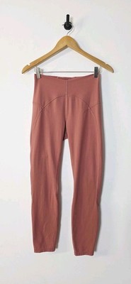Lululemon Unlimit High-Rise Tight 25'' Nulu Fabric Women's Size 6 Brier Rose