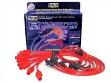Taylor 74276 SB Mopar Spark Plug Wires, Spiro-Pro, 8 mm, Red, Straight Plug Boot