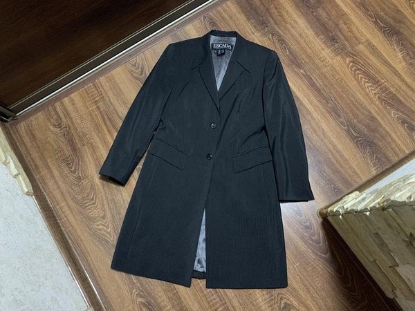 Women Escada by Margaretha Ley Blazer Black 38