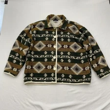 Sara Studio Tapestry Jacket Womens 2X Aztec Southwest Button Up Plus Size Boho