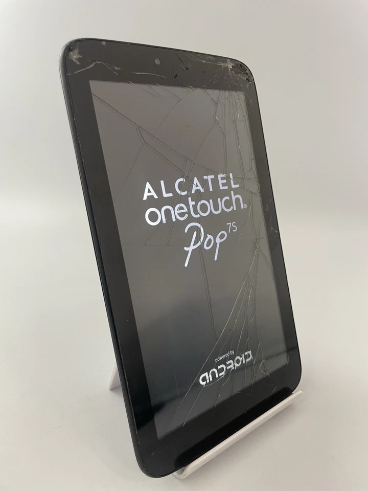 Alcatel One Touch Pop 7S P330X Black EE Network 4GB Android Tablet Cracked - Image 3 of 4