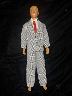 VINTAGE 1968 Sunset Malibu Ken Doll Bendable wearing 1970  Big Business  Suit