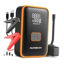  Jump Starter with Air Compressor, 3000A Car Battery Jumper Starter AJ3000-gray