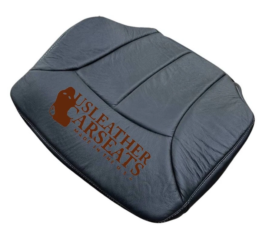 Camión tractor Peterbilt 379 2000 2016 base parte inferior del conductor cubierta de asiento de cuero negro Foto 4 de 4